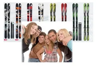 How can a large company with skis get to the hotel?