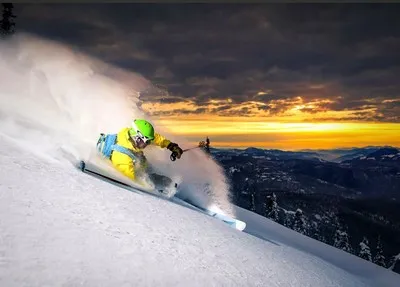 Ski en soirée à Palandoken