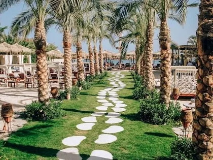 Plage à Hurghada, en Égypte
