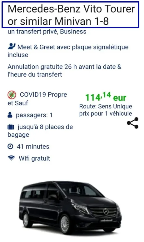 Options pour choisir une marque de voiture avec le droit de remplacer similaire