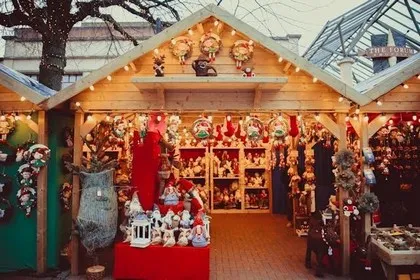 Marché de Noël à Bâle, en Suisse