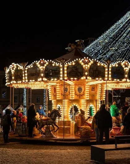 Marché de Noël en Roumanie