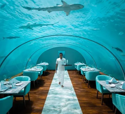 Dîner au Conrad Maldives