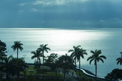 Vue sur l'océan au Panama