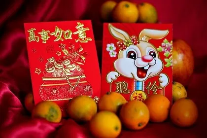 Enveloppes rouges pour le Nouvel An chinois