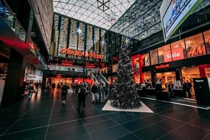 Centre commercial en Allemagne